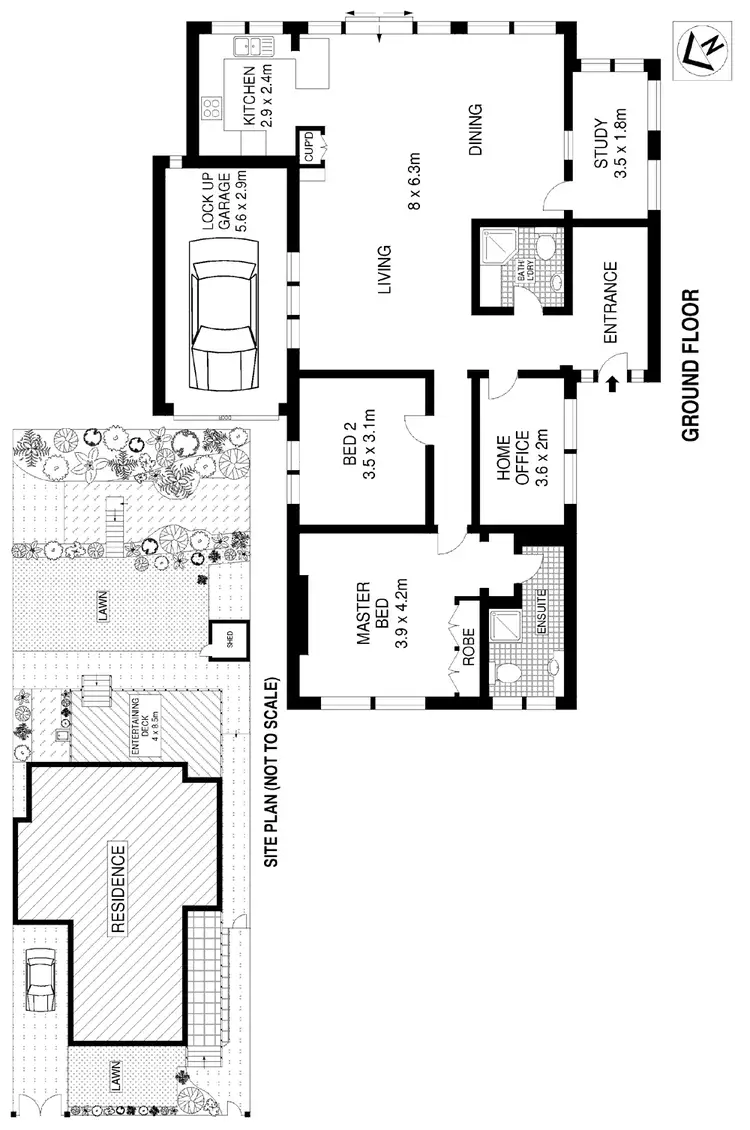 Floorplan of Homely house listing, 17 Prince Edward Street, Gladesville NSW 2111