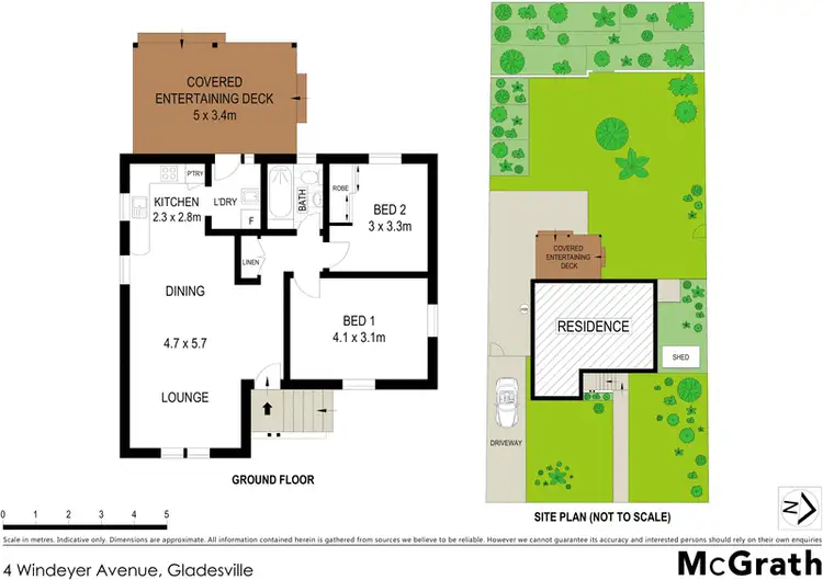 Floorplan of Homely house listing, 4 Windeyer Avenue, Gladesville NSW 2111