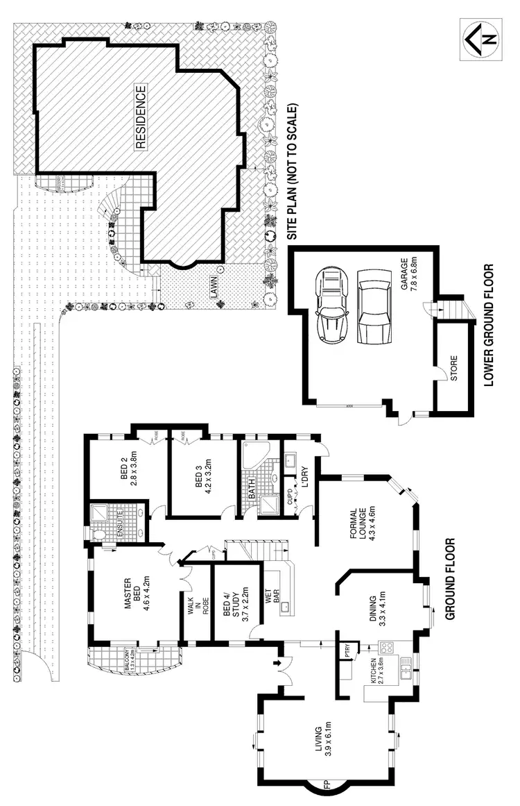 Floorplan of Homely house listing, 8A Clare Street, Gladesville NSW 2111