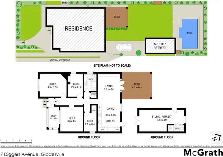 Floorplan of Homely house listing, 7 Diggers Avenue, Gladesville NSW 2111