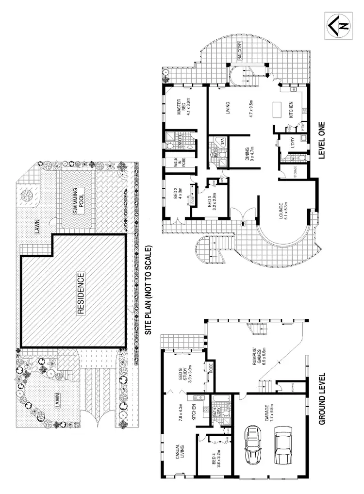 Floorplan of Homely house listing, 8 Clare Street, Gladesville NSW 2111