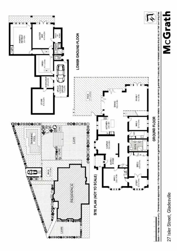 Floorplan of Homely house listing, 27 Isler Street, Gladesville NSW 2111