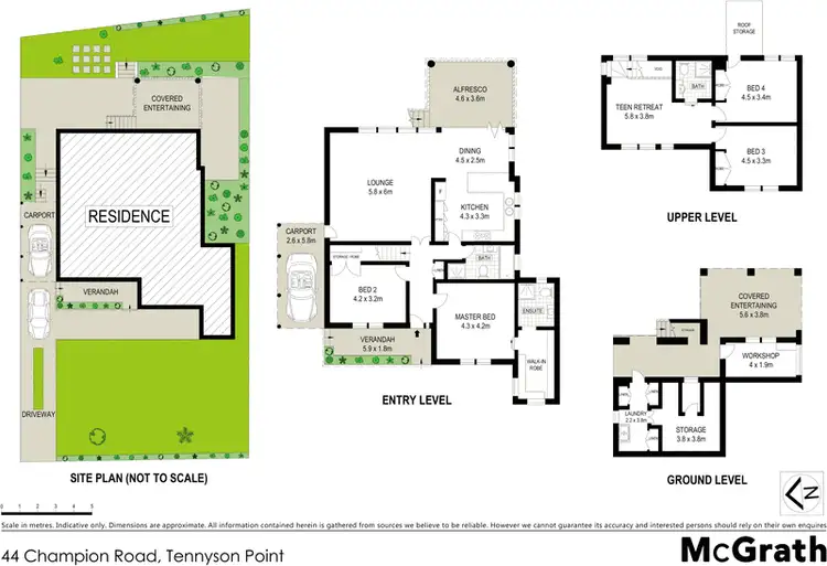 Floorplan of Homely house listing, 44 Champion Road, Tennyson Point NSW 2111