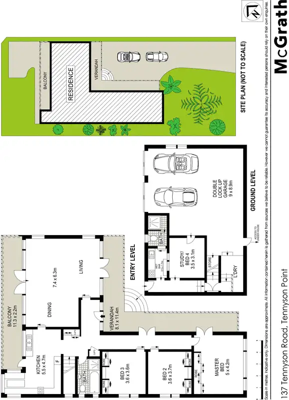 Floorplan of Homely house listing, 137 Tennyson Road, Tennyson Point NSW 2111