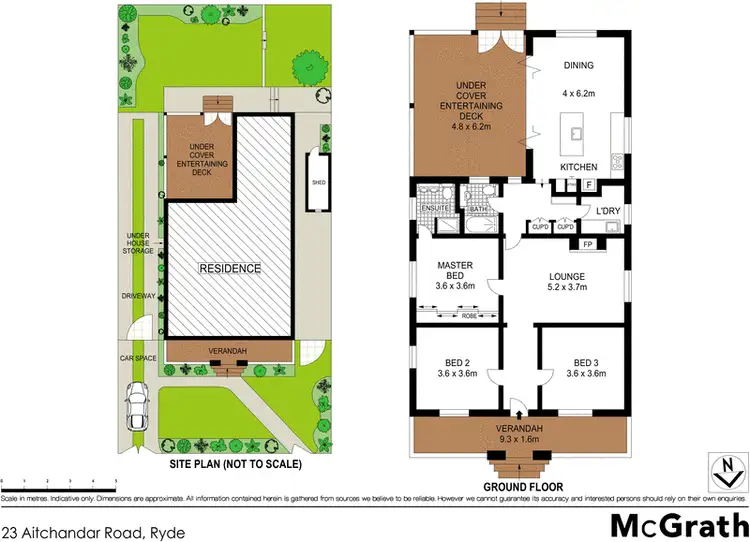 Floorplan of Homely house listing, 23 Aitchandar Road, Ryde NSW 2112