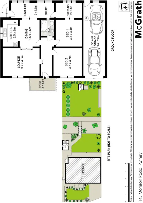 Floorplan of Homely house listing, 145 Morrison Road, Putney NSW 2112