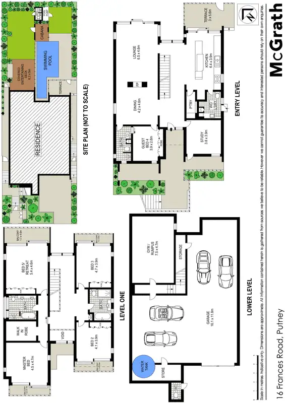 Floorplan of Homely house listing, 16 Frances Road, Putney NSW 2112