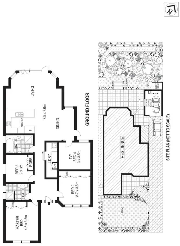 Floorplan of Homely house listing, 18 Manning Road, Gladesville NSW 2111