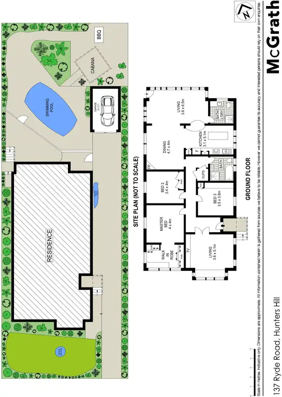 Floorplan of Homely house listing, 137 Ryde Road, Hunters Hill NSW 2110
