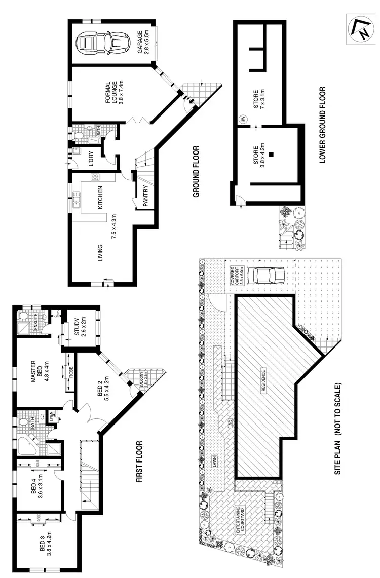 Floorplan of Homely house listing, 5A Wandoo Avenue, Ryde NSW 2112