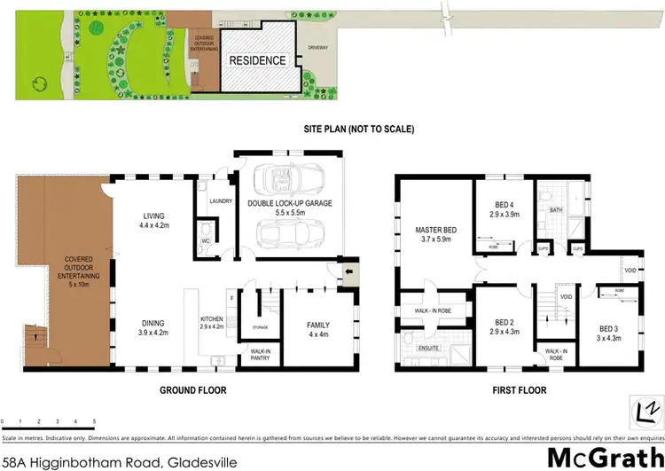 Floorplan of Homely house listing, 58A Higginbotham Road, Gladesville NSW 2111