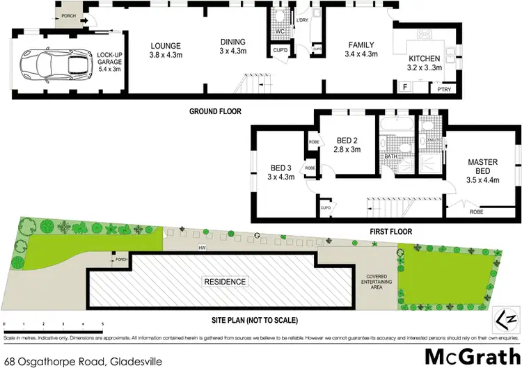 Floorplan of Homely house listing, 68 Osgathorpe Road, Gladesville NSW 2111