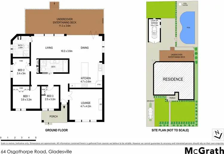 Floorplan of Homely house listing, 64 Osgathorpe Road, Gladesville NSW 2111