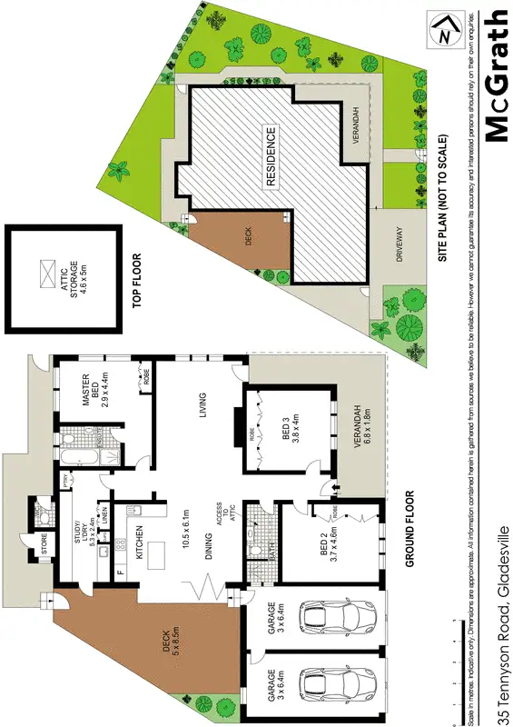 Floorplan of Homely house listing, 35 Tennyson Road, Gladesville NSW 2111