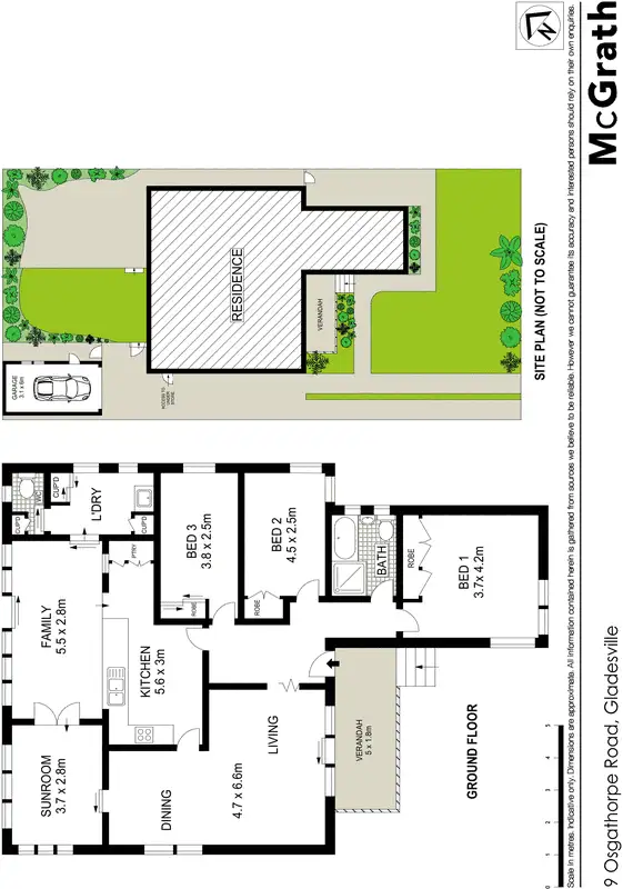 Floorplan of Homely house listing, 9 Osgathorpe Road, Gladesville NSW 2111
