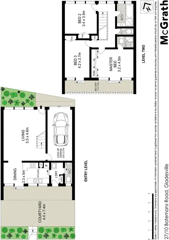 Floorplan of Homely house listing, 27/10 Batemans Road, Gladesville NSW 2111