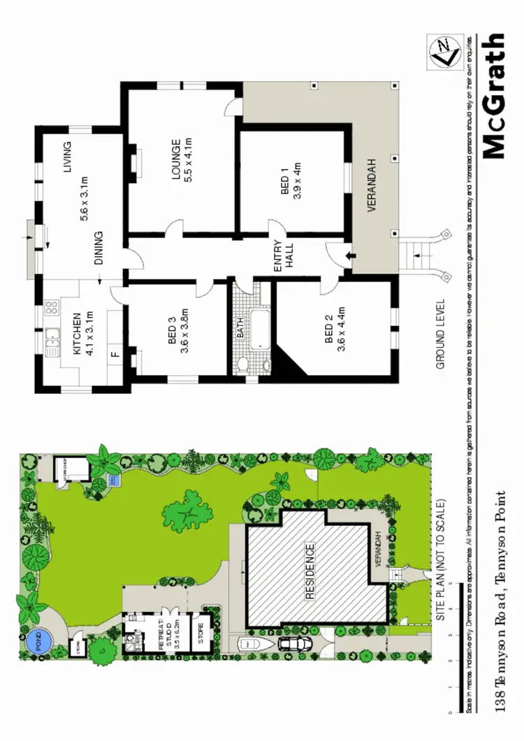 Floorplan of Homely house listing, 138 Tennyson Road, Gladesville NSW 2111