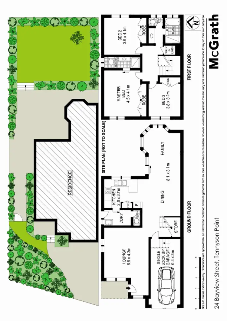 Floorplan of Homely house listing, 24 Bayview Street, Tennyson Point NSW 2111