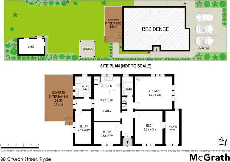 Floorplan of Homely house listing, 88 Church Street, Ryde NSW 2112