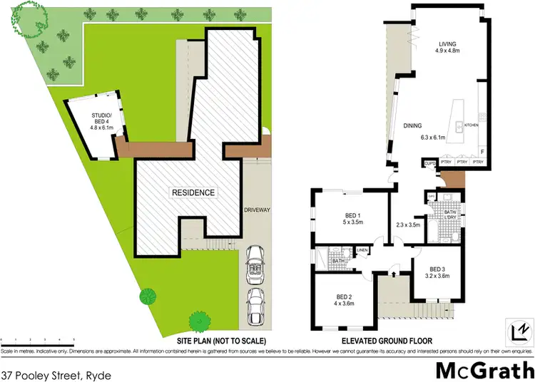 Floorplan of Homely house listing, 37 Pooley Street, Ryde NSW 2112
