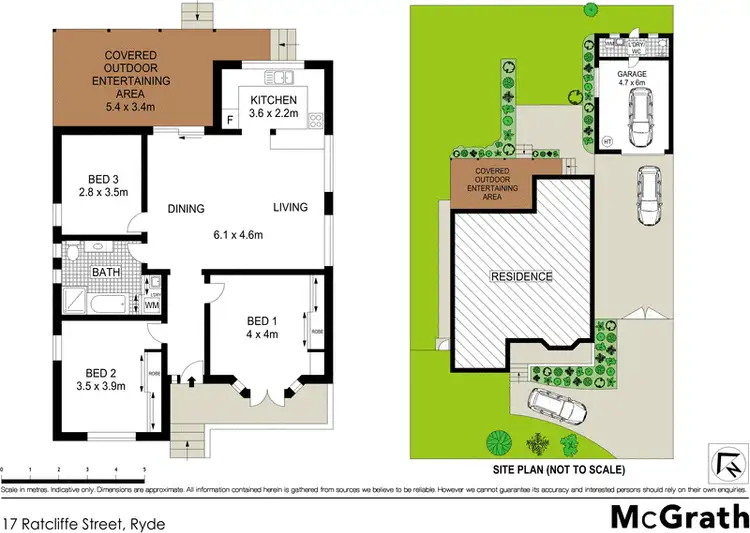 Floorplan of Homely house listing, 17 Ratcliffe Street, Ryde NSW 2112