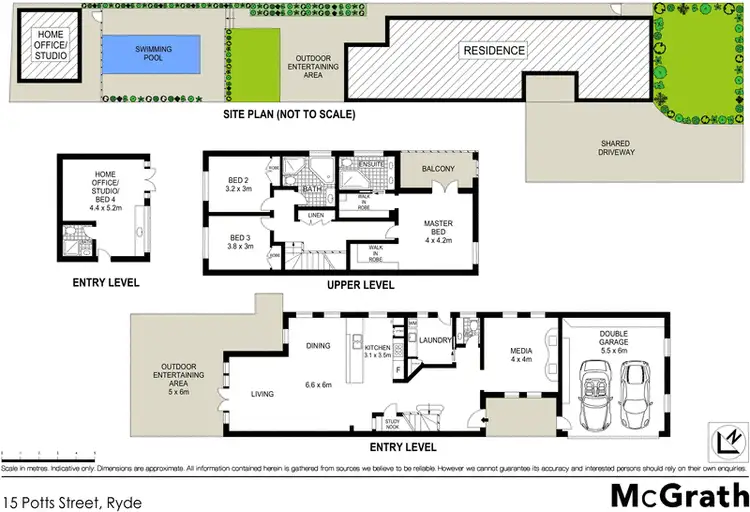 Floorplan of Homely house listing, 15 Potts Street, Ryde NSW 2112