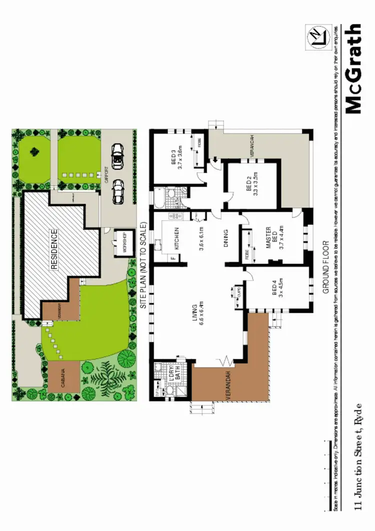 Floorplan of Homely house listing, 11 Junction Street, Ryde NSW 2112