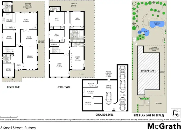 Floorplan of Homely house listing, 3 Small Street, Putney NSW 2112