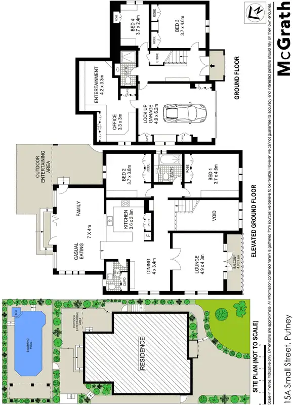 Floorplan of Homely house listing, 15A Small Street, Putney NSW 2112