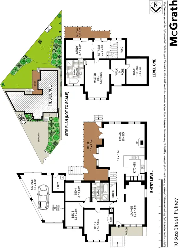 Floorplan of Homely house listing, 10 Bass Street, Putney NSW 2112