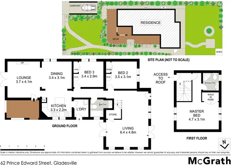 Floorplan of Homely house listing, 62 Prince Edward Street, Gladesville NSW 2111
