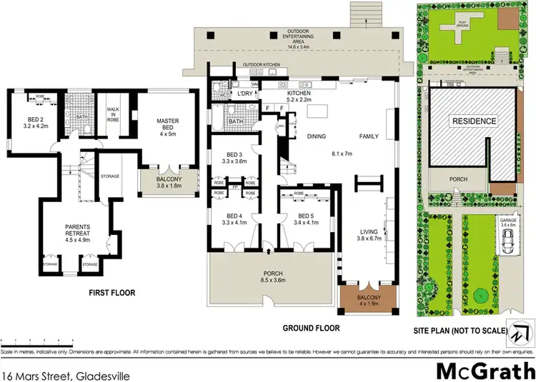 Floorplan of Homely house listing, 16 Mars Street, Gladesville NSW 2111