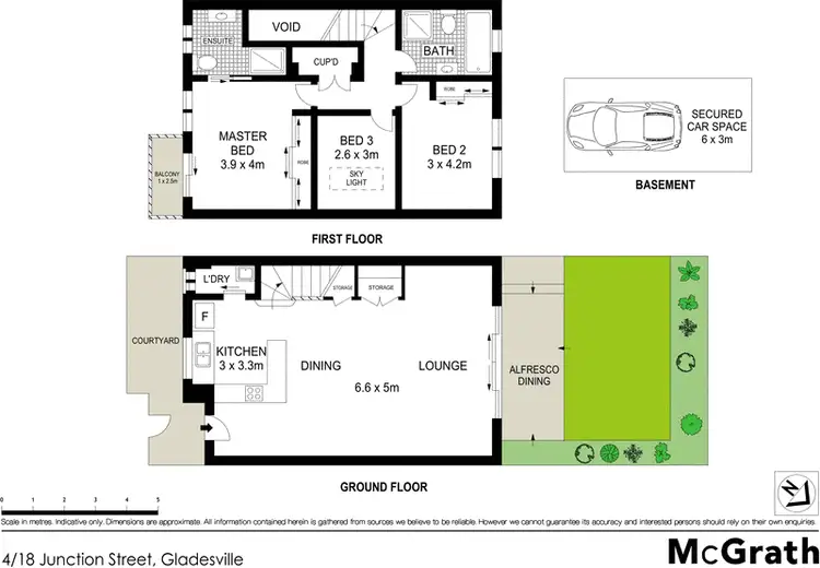 Floorplan of Homely house listing, 4/18 Junction Street, Gladesville NSW 2111
