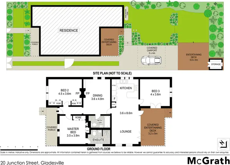 Floorplan of Homely house listing, 20 Junction Street, Gladesville NSW 2111