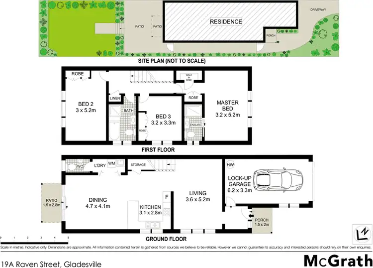 Floorplan of Homely house listing, 19A Raven Street, Gladesville NSW 2111
