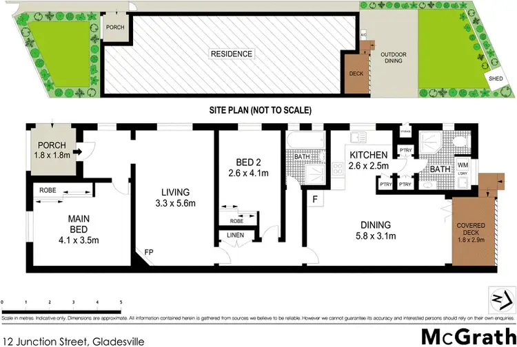Floorplan of Homely house listing, 12 Junction Street, Gladesville NSW 2111