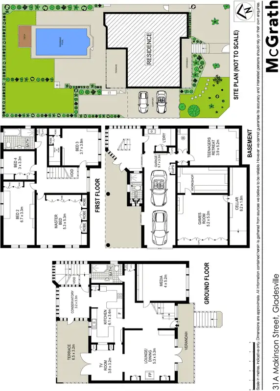 Floorplan of Homely house listing, 31A Makinson Street, Gladesville NSW 2111