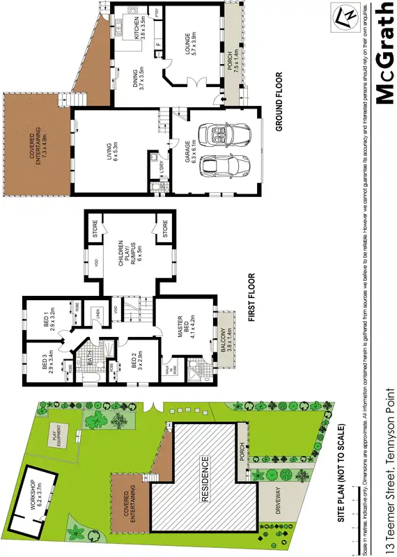 Floorplan of Homely house listing, 13 Teemer Street, Gladesville NSW 2111