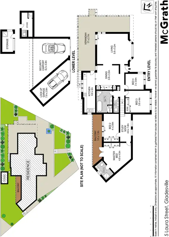 Floorplan of Homely house listing, 5 Laura Street, Gladesville NSW 2111