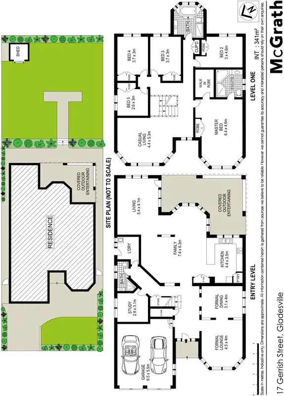 Floorplan of Homely house listing, 17 Gerrish Street, Gladesville NSW 2111