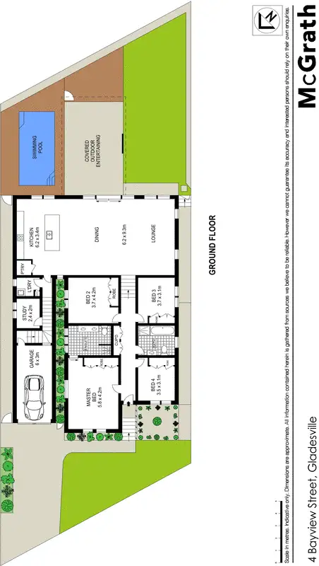 Floorplan of Homely house listing, 4 Bayview Street, Gladesville NSW 2111
