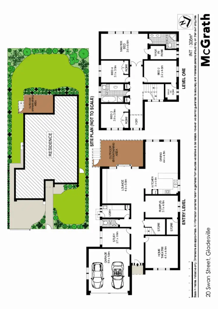 Floorplan of Homely house listing, 20 Swan Street, Gladesville NSW 2111