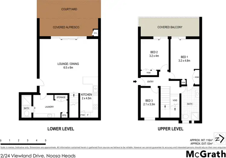 Floorplan of Homely apartment listing, 2/24 Viewland Drive, Noosa Heads QLD 4567