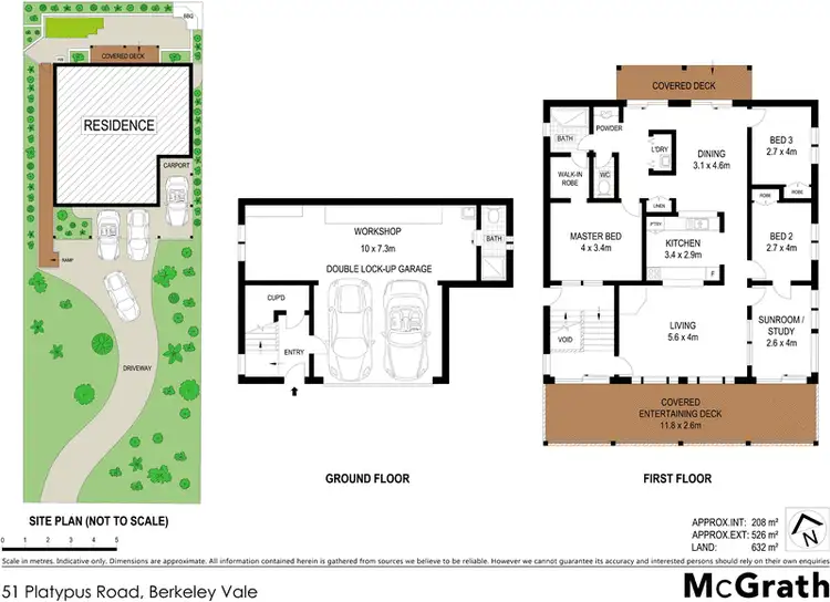 Floorplan of Homely house listing, 51 Platypus Road, Berkeley Vale NSW 2261