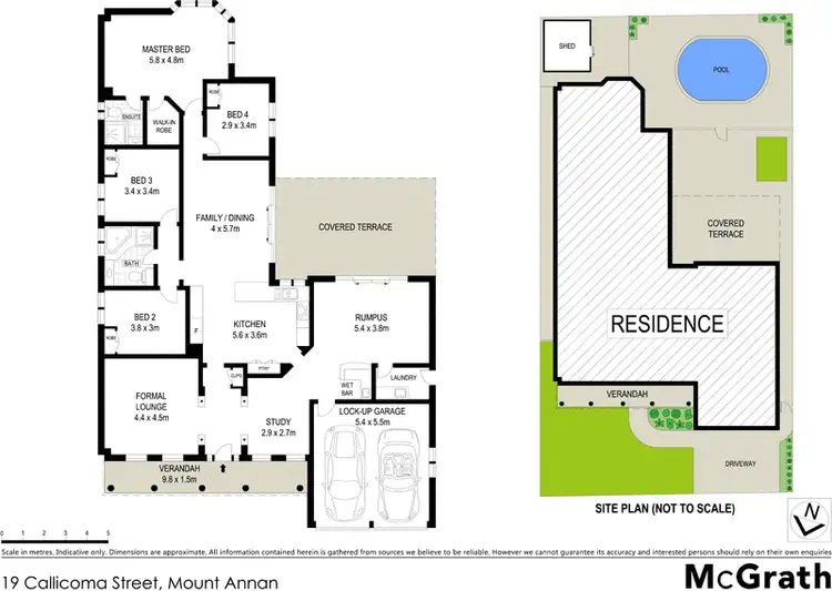 Floorplan of Homely house listing, 19 Callicoma Street, Mount Annan NSW 2567