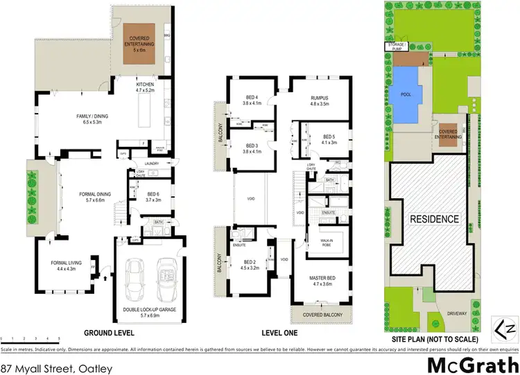Floorplan of Homely house listing, 87 Myall Street, Oatley NSW 2223