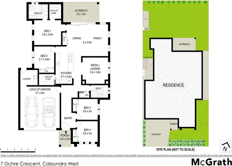 Floorplan of Homely house listing, 7 Ochre Crescent, Caloundra West QLD 4551