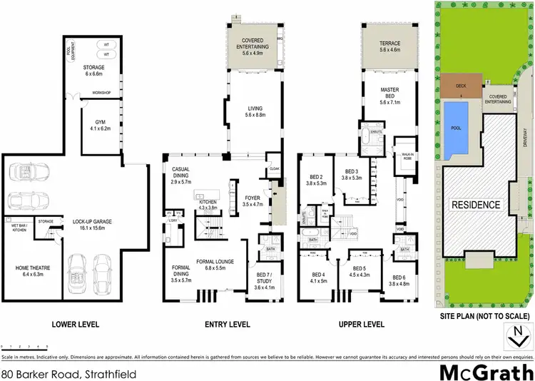 Floorplan of Homely house listing, 80 Barker Road, Strathfield NSW 2135