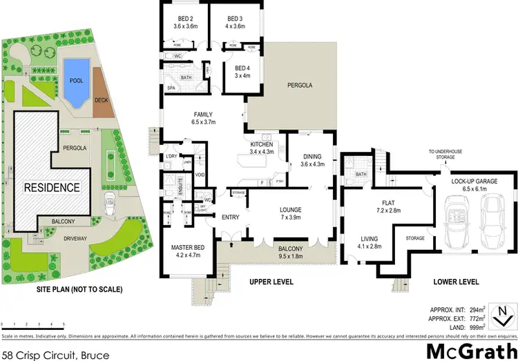 Floorplan of Homely house listing, 58 Crisp Circuit, Bruce ACT 2617
