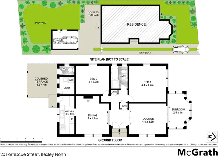 Floorplan of Homely house listing, 20 Fortescue Street, Bexley North NSW 2207